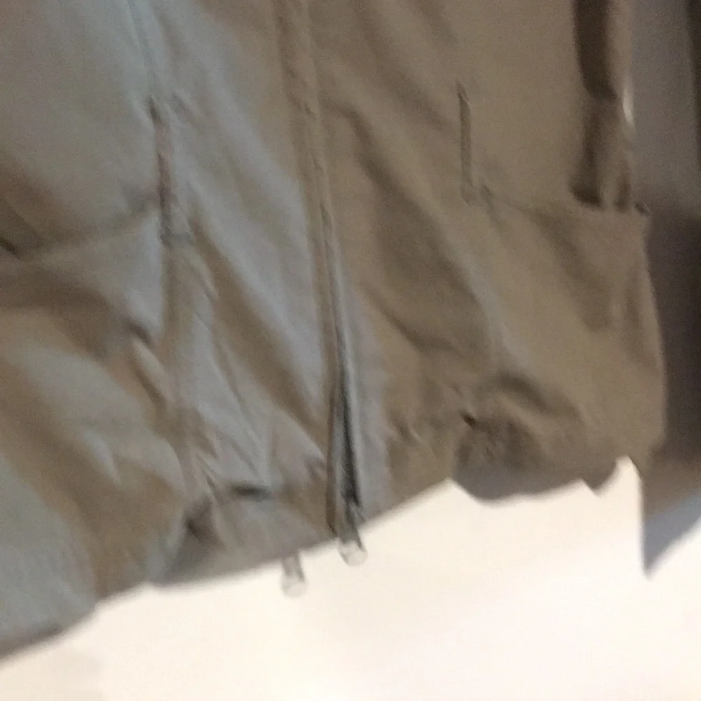 Lucy Jacket Gray full zip long sleeve cargo jacket